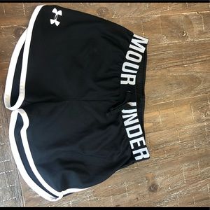 Under armor running shorts